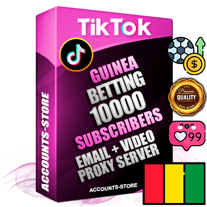 Professional Guinean PREMIUM TikTok accounts of manual registration and farming for the SPORTS BETTING niche with high trust history profile photos and videos — fully themed and optimized for SPORTS BETTING advertising and promotion — 10000 niche-related live active subscribers 2018–2022 registration years Verified Email (included) + Cookie JSON for secure import and login to the account + User Agent + high-quality content filling (profile photo banner and videos). Fully ready for targeted campaigns and ad launches from any country. Perfectly holds ads without bans. Ideal for any earning schemes affiliate promotions and marketing projects. Quality unlimited IPv4 proxy server included. Professional Guinean PREMIUM TikTok accounts of manual registration and farming for the SPORTS BETTING niche with high trust history profile photos and videos — fully themed and optimized for SPORTS BETTING advertising and promotion — 10000 niche-related live active subscribers 2018–2022 registration years Verified Email (included) + Cookie JSON for secure import and login to the account + User Agent + high-quality content filling (profile photo banner and videos). Fully ready for targeted campaigns and ad launches from any country. Perfectly holds ads without bans. Ideal for any earning schemes affiliate promotions and marketing projects. Quality unlimited IPv4 proxy server included.