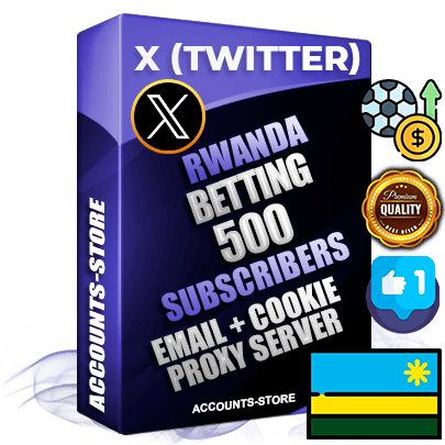 Professional Rwandan PREMIUM X (Twitter) accounts of manual registration and farming for the SPORTS BETTING niche with high trust history photos and tweets — fully themed and optimized for SPORTS BETTING advertising and promotion — 500 niche-related live active followers 2009–2014 registration year Verified Email (Included) + Cookie JSON for secure import and login to the account + User Agent + High-quality filling (Photo Header Posts). Fully ready for targeted campaigns and ad launches from any country. Perfectly hold ads without bans. Ideal for any earning schemes affiliate promotions and marketing projects. Quality unlimited IPv4 proxy server included. Professional Rwandan PREMIUM X (Twitter) accounts of manual registration and farming for the SPORTS BETTING niche with high trust history photos and tweets — fully themed and optimized for SPORTS BETTING advertising and promotion — 500 niche-related live active followers 2009–2014 registration year Verified Email (Included) + Cookie JSON for secure import and login to the account + User Agent + High-quality filling (Photo Header Posts). Fully ready for targeted campaigns and ad launches from any country. Perfectly hold ads without bans. Ideal for any earning schemes affiliate promotions and marketing projects. Quality unlimited IPv4 proxy server included.