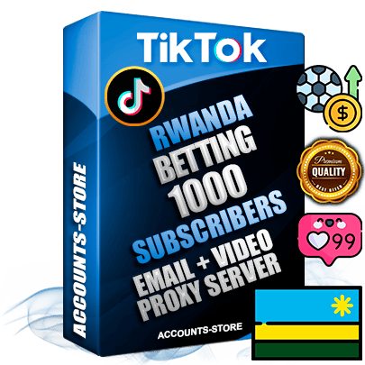 Professional Rwandan PREMIUM TikTok accounts of manual registration and farming for the SPORTS BETTING niche with high trust history profile photos and videos — fully themed and optimized for SPORTS BETTING advertising and promotion — 1000 niche-related live active subscribers 2018–2022 registration years Verified Email (included) + Cookie JSON for secure import and login to the account + User Agent + high-quality content filling (profile photo banner and videos). Fully ready for targeted campaigns and ad launches from any country. Perfectly holds ads without bans. Ideal for any earning schemes affiliate promotions and marketing projects. Quality unlimited IPv4 proxy server included. Professional Rwandan PREMIUM TikTok accounts of manual registration and farming for the SPORTS BETTING niche with high trust history profile photos and videos — fully themed and optimized for SPORTS BETTING advertising and promotion — 1000 niche-related live active subscribers 2018–2022 registration years Verified Email (included) + Cookie JSON for secure import and login to the account + User Agent + high-quality content filling (profile photo banner and videos). Fully ready for targeted campaigns and ad launches from any country. Perfectly holds ads without bans. Ideal for any earning schemes affiliate promotions and marketing projects. Quality unlimited IPv4 proxy server included.