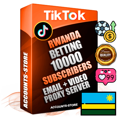Professional Rwandan PREMIUM TikTok accounts of manual registration and farming for the SPORTS BETTING niche with high trust history profile photos and videos — fully themed and optimized for SPORTS BETTING advertising and promotion — 10000 niche-related live active subscribers 2018–2022 registration years Verified Email (included) + Cookie JSON for secure import and login to the account + User Agent + high-quality content filling (profile photo banner and videos). Fully ready for targeted campaigns and ad launches from any country. Perfectly holds ads without bans. Ideal for any earning schemes affiliate promotions and marketing projects. Quality unlimited IPv4 proxy server included. Professional Rwandan PREMIUM TikTok accounts of manual registration and farming for the SPORTS BETTING niche with high trust history profile photos and videos — fully themed and optimized for SPORTS BETTING advertising and promotion — 10000 niche-related live active subscribers 2018–2022 registration years Verified Email (included) + Cookie JSON for secure import and login to the account + User Agent + high-quality content filling (profile photo banner and videos). Fully ready for targeted campaigns and ad launches from any country. Perfectly holds ads without bans. Ideal for any earning schemes affiliate promotions and marketing projects. Quality unlimited IPv4 proxy server included.