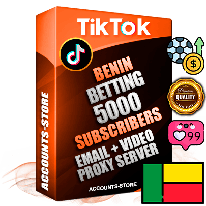 Professional Beninese PREMIUM TikTok accounts of manual registration and farming for the SPORTS BETTING niche with high trust history profile photos and videos — fully themed and optimized for SPORTS BETTING advertising and promotion — 5000 niche-related live active subscribers 2018–2022 registration years Verified Email (included) + Cookie JSON for secure import and login to the account + User Agent + high-quality content filling (profile photo banner and videos). Fully ready for targeted campaigns and ad launches from any country. Perfectly holds ads without bans. Ideal for any earning schemes affiliate promotions and marketing projects. Quality unlimited IPv4 proxy server included. Professional Beninese PREMIUM TikTok accounts of manual registration and farming for the SPORTS BETTING niche with high trust history profile photos and videos — fully themed and optimized for SPORTS BETTING advertising and promotion — 5000 niche-related live active subscribers 2018–2022 registration years Verified Email (included) + Cookie JSON for secure import and login to the account + User Agent + high-quality content filling (profile photo banner and videos). Fully ready for targeted campaigns and ad launches from any country. Perfectly holds ads without bans. Ideal for any earning schemes affiliate promotions and marketing projects. Quality unlimited IPv4 proxy server included.