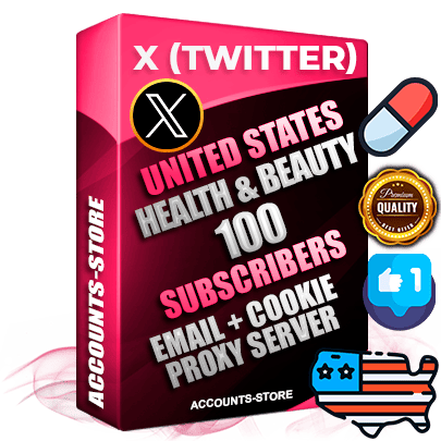 Professional American PREMIUM X (Twitter) accounts of manual registration and farming for the HEALTH & BEAUTY niche with high trust history photos and tweets — fully themed and optimized for HEALTH & BEAUTY advertising and promotion — 100 niche-related live active followers 2009–2014 registration year Verified Email (Included) + Cookie JSON for secure import and login to the account + User Agent + High-quality filling (Photo Header Posts). Fully ready for targeted campaigns and ad launches from any country. Perfectly hold ads without bans. Ideal for any earning schemes affiliate promotions and marketing projects. Quality unlimited IPv4 proxy server included. Professional American PREMIUM X (Twitter) accounts of manual registration and farming for the HEALTH & BEAUTY niche with high trust history photos and tweets — fully themed and optimized for HEALTH & BEAUTY advertising and promotion — 100 niche-related live active followers 2009–2014 registration year Verified Email (Included) + Cookie JSON for secure import and login to the account + User Agent + High-quality filling (Photo Header Posts). Fully ready for targeted campaigns and ad launches from any country. Perfectly hold ads without bans. Ideal for any earning schemes affiliate promotions and marketing projects. Quality unlimited IPv4 proxy server included.