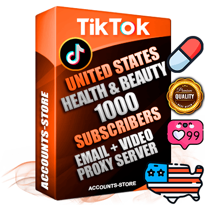Professional American PREMIUM TikTok accounts of manual registration and farming for the HEALTH & BEAUTY niche with high trust history profile photos and videos — fully themed and optimized for HEALTH & BEAUTY advertising and promotion — 1000 niche-related live active subscribers 2018–2022 registration years Verified Email (included) + Cookie JSON for secure import and login to the account + User Agent + high-quality content filling (profile photo banner and videos). Fully ready for targeted campaigns and ad launches from any country. Perfectly holds ads without bans. Ideal for any earning schemes affiliate promotions and marketing projects. Quality unlimited IPv4 proxy server included. Professional American PREMIUM TikTok accounts of manual registration and farming for the HEALTH & BEAUTY niche with high trust history profile photos and videos — fully themed and optimized for HEALTH & BEAUTY advertising and promotion — 1000 niche-related live active subscribers 2018–2022 registration years Verified Email (included) + Cookie JSON for secure import and login to the account + User Agent + high-quality content filling (profile photo banner and videos). Fully ready for targeted campaigns and ad launches from any country. Perfectly holds ads without bans. Ideal for any earning schemes affiliate promotions and marketing projects. Quality unlimited IPv4 proxy server included.