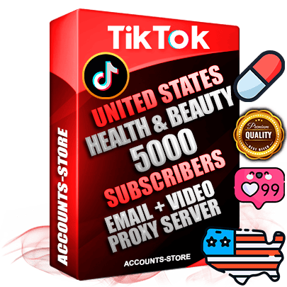 Professional American PREMIUM TikTok accounts of manual registration and farming for the HEALTH & BEAUTY niche with high trust history profile photos and videos — fully themed and optimized for HEALTH & BEAUTY advertising and promotion — 5000 niche-related live active subscribers 2018–2022 registration years Verified Email (included) + Cookie JSON for secure import and login to the account + User Agent + high-quality content filling (profile photo banner and videos). Fully ready for targeted campaigns and ad launches from any country. Perfectly holds ads without bans. Ideal for any earning schemes affiliate promotions and marketing projects. Quality unlimited IPv4 proxy server included. Professional American PREMIUM TikTok accounts of manual registration and farming for the HEALTH & BEAUTY niche with high trust history profile photos and videos — fully themed and optimized for HEALTH & BEAUTY advertising and promotion — 5000 niche-related live active subscribers 2018–2022 registration years Verified Email (included) + Cookie JSON for secure import and login to the account + User Agent + high-quality content filling (profile photo banner and videos). Fully ready for targeted campaigns and ad launches from any country. Perfectly holds ads without bans. Ideal for any earning schemes affiliate promotions and marketing projects. Quality unlimited IPv4 proxy server included.