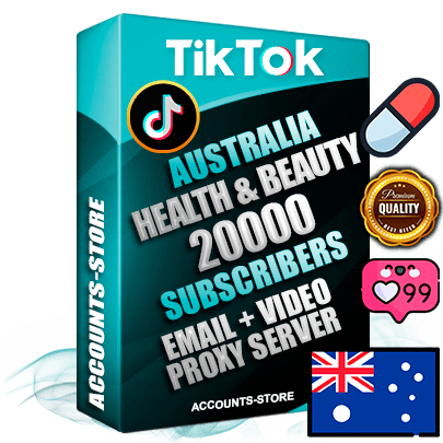 Professional Australian PREMIUM TikTok accounts of manual registration and farming for the HEALTH & BEAUTY niche with high trust history profile photos and videos — fully themed and optimized for HEALTH & BEAUTY advertising and promotion — 20000 niche-related live active subscribers 2018–2022 registration years Verified Email (included) + Cookie JSON for secure import and login to the account + User Agent + high-quality content filling (profile photo banner and videos). Fully ready for targeted campaigns and ad launches from any country. Perfectly holds ads without bans. Ideal for any earning schemes affiliate promotions and marketing projects. Quality unlimited IPv4 proxy server included. Professional Australian PREMIUM TikTok accounts of manual registration and farming for the HEALTH & BEAUTY niche with high trust history profile photos and videos — fully themed and optimized for HEALTH & BEAUTY advertising and promotion — 20000 niche-related live active subscribers 2018–2022 registration years Verified Email (included) + Cookie JSON for secure import and login to the account + User Agent + high-quality content filling (profile photo banner and videos). Fully ready for targeted campaigns and ad launches from any country. Perfectly holds ads without bans. Ideal for any earning schemes affiliate promotions and marketing projects. Quality unlimited IPv4 proxy server included.