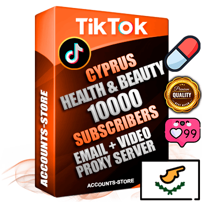 Professional Cyprus PREMIUM TikTok accounts of manual registration and farming for the HEALTH & BEAUTY niche with high trust history profile photos and videos — fully themed and optimized for HEALTH & BEAUTY advertising and promotion — 10000 niche-related live active subscribers 2018–2022 registration years Verified Email (included) + Cookie JSON for secure import and login to the account + User Agent + high-quality content filling (profile photo banner and videos). Fully ready for targeted campaigns and ad launches from any country. Perfectly holds ads without bans. Ideal for any earning schemes affiliate promotions and marketing projects. Quality unlimited IPv4 proxy server included.