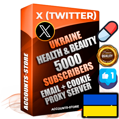 Professional Ukrainian PREMIUM X (Twitter) accounts of manual registration and farming for the HEALTH & BEAUTY niche with high trust history photos and tweets — fully themed and optimized for HEALTH & BEAUTY advertising and promotion — 5000 niche-related live active followers 2009–2014 registration year Verified Email (Included) + Cookie JSON for secure import and login to the account + User Agent + High-quality filling (Photo Header Posts). Fully ready for targeted campaigns and ad launches from any country. Perfectly hold ads without bans. Ideal for any earning schemes affiliate promotions and marketing projects. Quality unlimited IPv4 proxy server included. Professional Ukrainian PREMIUM X (Twitter) accounts of manual registration and farming for the HEALTH & BEAUTY niche with high trust history photos and tweets — fully themed and optimized for HEALTH & BEAUTY advertising and promotion — 5000 niche-related live active followers 2009–2014 registration year Verified Email (Included) + Cookie JSON for secure import and login to the account + User Agent + High-quality filling (Photo Header Posts). Fully ready for targeted campaigns and ad launches from any country. Perfectly hold ads without bans. Ideal for any earning schemes affiliate promotions and marketing projects. Quality unlimited IPv4 proxy server included.