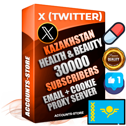 Professional Kazakh PREMIUM X (Twitter) accounts of manual registration and farming for the HEALTH & BEAUTY niche with high trust history photos and tweets — fully themed and optimized for HEALTH & BEAUTY advertising and promotion — 30000 niche-related live active followers 2009–2014 registration year Verified Email (Included) + Cookie JSON for secure import and login to the account + User Agent + High-quality filling (Photo Header Posts). Fully ready for targeted campaigns and ad launches from any country. Perfectly hold ads without bans. Ideal for any earning schemes affiliate promotions and marketing projects. Quality unlimited IPv4 proxy server included.