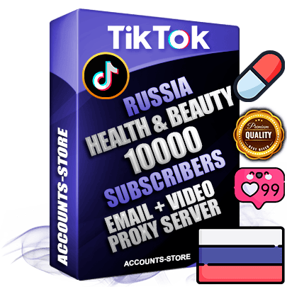 Professional Russian PREMIUM TikTok accounts of manual registration and farming for the HEALTH & BEAUTY niche with high trust history profile photos and videos — fully themed and optimized for HEALTH & BEAUTY advertising and promotion — 10000 niche-related live active subscribers 2018–2022 registration years Verified Email (included) + Cookie JSON for secure import and login to the account + User Agent + high-quality content filling (profile photo banner and videos). Fully ready for targeted campaigns and ad launches from any country. Perfectly holds ads without bans. Ideal for any earning schemes affiliate promotions and marketing projects. Quality unlimited IPv4 proxy server included.