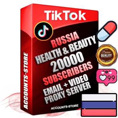 Professional Russian PREMIUM TikTok accounts of manual registration and farming for the HEALTH & BEAUTY niche with high trust history profile photos and videos — fully themed and optimized for HEALTH & BEAUTY advertising and promotion — 20000 niche-related live active subscribers 2018–2022 registration years Verified Email (included) + Cookie JSON for secure import and login to the account + User Agent + high-quality content filling (profile photo banner and videos). Fully ready for targeted campaigns and ad launches from any country. Perfectly holds ads without bans. Ideal for any earning schemes affiliate promotions and marketing projects. Quality unlimited IPv4 proxy server included.