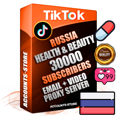 Professional Russian PREMIUM TikTok accounts of manual registration and farming for the HEALTH & BEAUTY niche with high trust history profile photos and videos — fully themed and optimized for HEALTH & BEAUTY advertising and promotion — 30000 niche-related live active subscribers 2018–2022 registration years Verified Email (included) + Cookie JSON for secure import and login to the account + User Agent + high-quality content filling (profile photo banner and videos). Fully ready for targeted campaigns and ad launches from any country. Perfectly holds ads without bans. Ideal for any earning schemes affiliate promotions and marketing projects. Quality unlimited IPv4 proxy server included.