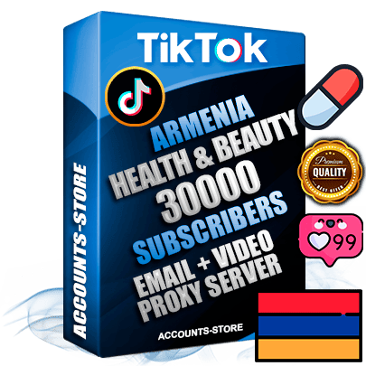 Professional Armenian PREMIUM TikTok accounts of manual registration and farming for the HEALTH & BEAUTY niche with high trust history profile photos and videos — fully themed and optimized for HEALTH & BEAUTY advertising and promotion — 30000 niche-related live active subscribers 2018–2022 registration years Verified Email (included) + Cookie JSON for secure import and login to the account + User Agent + high-quality content filling (profile photo banner and videos). Fully ready for targeted campaigns and ad launches from any country. Perfectly holds ads without bans. Ideal for any earning schemes affiliate promotions and marketing projects. Quality unlimited IPv4 proxy server included.