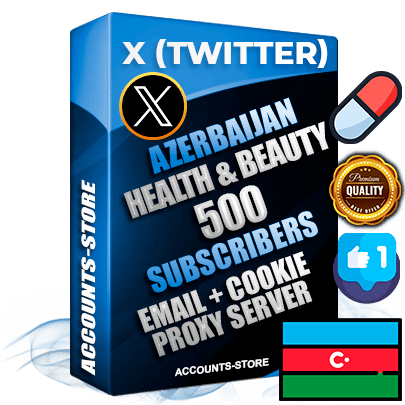 Professional Azerbaijani PREMIUM X (Twitter) accounts of manual registration and farming for the HEALTH & BEAUTY niche with high trust history photos and tweets — fully themed and optimized for HEALTH & BEAUTY advertising and promotion — 500 niche-related live active followers 2009–2014 registration year Verified Email (Included) + Cookie JSON for secure import and login to the account + User Agent + High-quality filling (Photo Header Posts). Fully ready for targeted campaigns and ad launches from any country. Perfectly hold ads without bans. Ideal for any earning schemes affiliate promotions and marketing projects. Quality unlimited IPv4 proxy server included. Professional Azerbaijani PREMIUM X (Twitter) accounts of manual registration and farming for the HEALTH & BEAUTY niche with high trust history photos and tweets — fully themed and optimized for HEALTH & BEAUTY advertising and promotion — 500 niche-related live active followers 2009–2014 registration year Verified Email (Included) + Cookie JSON for secure import and login to the account + User Agent + High-quality filling (Photo Header Posts). Fully ready for targeted campaigns and ad launches from any country. Perfectly hold ads without bans. Ideal for any earning schemes affiliate promotions and marketing projects. Quality unlimited IPv4 proxy server included.
