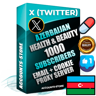 Professional Azerbaijani PREMIUM X (Twitter) accounts of manual registration and farming for the HEALTH & BEAUTY niche with high trust history photos and tweets — fully themed and optimized for HEALTH & BEAUTY advertising and promotion — 1000 niche-related live active followers 2009–2014 registration year Verified Email (Included) + Cookie JSON for secure import and login to the account + User Agent + High-quality filling (Photo Header Posts). Fully ready for targeted campaigns and ad launches from any country. Perfectly hold ads without bans. Ideal for any earning schemes affiliate promotions and marketing projects. Quality unlimited IPv4 proxy server included. Professional Azerbaijani PREMIUM X (Twitter) accounts of manual registration and farming for the HEALTH & BEAUTY niche with high trust history photos and tweets — fully themed and optimized for HEALTH & BEAUTY advertising and promotion — 1000 niche-related live active followers 2009–2014 registration year Verified Email (Included) + Cookie JSON for secure import and login to the account + User Agent + High-quality filling (Photo Header Posts). Fully ready for targeted campaigns and ad launches from any country. Perfectly hold ads without bans. Ideal for any earning schemes affiliate promotions and marketing projects. Quality unlimited IPv4 proxy server included.