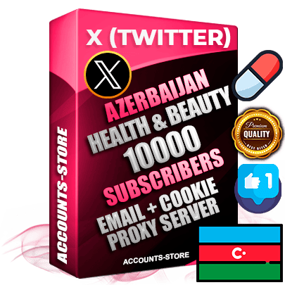 Professional Azerbaijani PREMIUM X (Twitter) accounts of manual registration and farming for the HEALTH & BEAUTY niche with high trust history photos and tweets — fully themed and optimized for HEALTH & BEAUTY advertising and promotion — 10000 niche-related live active followers 2009–2014 registration year Verified Email (Included) + Cookie JSON for secure import and login to the account + User Agent + High-quality filling (Photo Header Posts). Fully ready for targeted campaigns and ad launches from any country. Perfectly hold ads without bans. Ideal for any earning schemes affiliate promotions and marketing projects. Quality unlimited IPv4 proxy server included.
