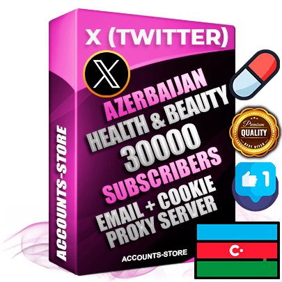 Professional Azerbaijani PREMIUM X (Twitter) accounts of manual registration and farming for the HEALTH & BEAUTY niche with high trust history photos and tweets — fully themed and optimized for HEALTH & BEAUTY advertising and promotion — 30000 niche-related live active followers 2009–2014 registration year Verified Email (Included) + Cookie JSON for secure import and login to the account + User Agent + High-quality filling (Photo Header Posts). Fully ready for targeted campaigns and ad launches from any country. Perfectly hold ads without bans. Ideal for any earning schemes affiliate promotions and marketing projects. Quality unlimited IPv4 proxy server included. Professional Azerbaijani PREMIUM X (Twitter) accounts of manual registration and farming for the HEALTH & BEAUTY niche with high trust history photos and tweets — fully themed and optimized for HEALTH & BEAUTY advertising and promotion — 30000 niche-related live active followers 2009–2014 registration year Verified Email (Included) + Cookie JSON for secure import and login to the account + User Agent + High-quality filling (Photo Header Posts). Fully ready for targeted campaigns and ad launches from any country. Perfectly hold ads without bans. Ideal for any earning schemes affiliate promotions and marketing projects. Quality unlimited IPv4 proxy server included.