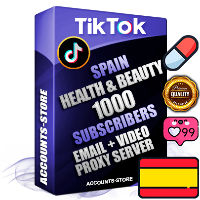 Professional Spanish PREMIUM TikTok accounts of manual registration and farming for the HEALTH & BEAUTY niche with high trust history profile photos and videos — fully themed and optimized for HEALTH & BEAUTY advertising and promotion — 1000 niche-related live active subscribers 2018–2022 registration years Verified Email (included) + Cookie JSON for secure import and login to the account + User Agent + high-quality content filling (profile photo banner and videos). Fully ready for targeted campaigns and ad launches from any country. Perfectly holds ads without bans. Ideal for any earning schemes affiliate promotions and marketing projects. Quality unlimited IPv4 proxy server included. Professional Spanish PREMIUM TikTok accounts of manual registration and farming for the HEALTH & BEAUTY niche with high trust history profile photos and videos — fully themed and optimized for HEALTH & BEAUTY advertising and promotion — 1000 niche-related live active subscribers 2018–2022 registration years Verified Email (included) + Cookie JSON for secure import and login to the account + User Agent + high-quality content filling (profile photo banner and videos). Fully ready for targeted campaigns and ad launches from any country. Perfectly holds ads without bans. Ideal for any earning schemes affiliate promotions and marketing projects. Quality unlimited IPv4 proxy server included.