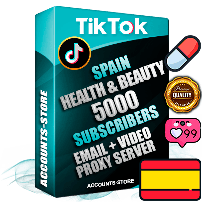 Professional Spanish PREMIUM TikTok accounts of manual registration and farming for the HEALTH & BEAUTY niche with high trust history profile photos and videos — fully themed and optimized for HEALTH & BEAUTY advertising and promotion — 5000 niche-related live active subscribers 2018–2022 registration years Verified Email (included) + Cookie JSON for secure import and login to the account + User Agent + high-quality content filling (profile photo banner and videos). Fully ready for targeted campaigns and ad launches from any country. Perfectly holds ads without bans. Ideal for any earning schemes affiliate promotions and marketing projects. Quality unlimited IPv4 proxy server included. Professional Spanish PREMIUM TikTok accounts of manual registration and farming for the HEALTH & BEAUTY niche with high trust history profile photos and videos — fully themed and optimized for HEALTH & BEAUTY advertising and promotion — 5000 niche-related live active subscribers 2018–2022 registration years Verified Email (included) + Cookie JSON for secure import and login to the account + User Agent + high-quality content filling (profile photo banner and videos). Fully ready for targeted campaigns and ad launches from any country. Perfectly holds ads without bans. Ideal for any earning schemes affiliate promotions and marketing projects. Quality unlimited IPv4 proxy server included.