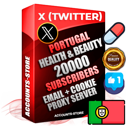 Professional Portuguese PREMIUM X (Twitter) accounts of manual registration and farming for the HEALTH & BEAUTY niche with high trust history photos and tweets — fully themed and optimized for HEALTH & BEAUTY advertising and promotion — 20000 niche-related live active followers 2009–2014 registration year Verified Email (Included) + Cookie JSON for secure import and login to the account + User Agent + High-quality filling (Photo Header Posts). Fully ready for targeted campaigns and ad launches from any country. Perfectly hold ads without bans. Ideal for any earning schemes affiliate promotions and marketing projects. Quality unlimited IPv4 proxy server included.