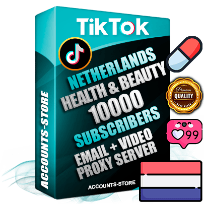 Professional Dutch PREMIUM TikTok accounts of manual registration and farming for the HEALTH & BEAUTY niche with high trust history profile photos and videos — fully themed and optimized for HEALTH & BEAUTY advertising and promotion — 10000 niche-related live active subscribers 2018–2022 registration years Verified Email (included) + Cookie JSON for secure import and login to the account + User Agent + high-quality content filling (profile photo banner and videos). Fully ready for targeted campaigns and ad launches from any country. Perfectly holds ads without bans. Ideal for any earning schemes affiliate promotions and marketing projects. Quality unlimited IPv4 proxy server included. Professional Dutch PREMIUM TikTok accounts of manual registration and farming for the HEALTH & BEAUTY niche with high trust history profile photos and videos — fully themed and optimized for HEALTH & BEAUTY advertising and promotion — 10000 niche-related live active subscribers 2018–2022 registration years Verified Email (included) + Cookie JSON for secure import and login to the account + User Agent + high-quality content filling (profile photo banner and videos). Fully ready for targeted campaigns and ad launches from any country. Perfectly holds ads without bans. Ideal for any earning schemes affiliate promotions and marketing projects. Quality unlimited IPv4 proxy server included.