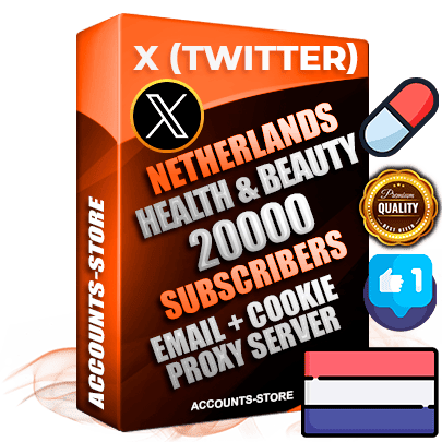 Professional Dutch PREMIUM X (Twitter) accounts of manual registration and farming for the HEALTH & BEAUTY niche with high trust history photos and tweets — fully themed and optimized for HEALTH & BEAUTY advertising and promotion — 20000 niche-related live active followers 2009–2014 registration year Verified Email (Included) + Cookie JSON for secure import and login to the account + User Agent + High-quality filling (Photo Header Posts). Fully ready for targeted campaigns and ad launches from any country. Perfectly hold ads without bans. Ideal for any earning schemes affiliate promotions and marketing projects. Quality unlimited IPv4 proxy server included. Professional Dutch PREMIUM X (Twitter) accounts of manual registration and farming for the HEALTH & BEAUTY niche with high trust history photos and tweets — fully themed and optimized for HEALTH & BEAUTY advertising and promotion — 20000 niche-related live active followers 2009–2014 registration year Verified Email (Included) + Cookie JSON for secure import and login to the account + User Agent + High-quality filling (Photo Header Posts). Fully ready for targeted campaigns and ad launches from any country. Perfectly hold ads without bans. Ideal for any earning schemes affiliate promotions and marketing projects. Quality unlimited IPv4 proxy server included.