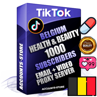 Professional Belgian PREMIUM TikTok accounts of manual registration and farming for the HEALTH & BEAUTY niche with high trust history profile photos and videos — fully themed and optimized for HEALTH & BEAUTY advertising and promotion — 1000 niche-related live active subscribers 2018–2022 registration years Verified Email (included) + Cookie JSON for secure import and login to the account + User Agent + high-quality content filling (profile photo banner and videos). Fully ready for targeted campaigns and ad launches from any country. Perfectly holds ads without bans. Ideal for any earning schemes affiliate promotions and marketing projects. Quality unlimited IPv4 proxy server included. Professional Belgian PREMIUM TikTok accounts of manual registration and farming for the HEALTH & BEAUTY niche with high trust history profile photos and videos — fully themed and optimized for HEALTH & BEAUTY advertising and promotion — 1000 niche-related live active subscribers 2018–2022 registration years Verified Email (included) + Cookie JSON for secure import and login to the account + User Agent + high-quality content filling (profile photo banner and videos). Fully ready for targeted campaigns and ad launches from any country. Perfectly holds ads without bans. Ideal for any earning schemes affiliate promotions and marketing projects. Quality unlimited IPv4 proxy server included.