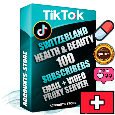 Professional Swiss PREMIUM TikTok accounts of manual registration and farming for the HEALTH & BEAUTY niche with high trust history profile photos and videos — fully themed and optimized for HEALTH & BEAUTY advertising and promotion — 100 niche-related live active subscribers 2018–2022 registration years Verified Email (included) + Cookie JSON for secure import and login to the account + User Agent + high-quality content filling (profile photo banner and videos). Fully ready for targeted campaigns and ad launches from any country. Perfectly holds ads without bans. Ideal for any earning schemes affiliate promotions and marketing projects. Quality unlimited IPv4 proxy server included.