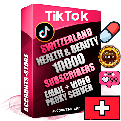 Professional Swiss PREMIUM TikTok accounts of manual registration and farming for the HEALTH & BEAUTY niche with high trust history profile photos and videos — fully themed and optimized for HEALTH & BEAUTY advertising and promotion — 10000 niche-related live active subscribers 2018–2022 registration years Verified Email (included) + Cookie JSON for secure import and login to the account + User Agent + high-quality content filling (profile photo banner and videos). Fully ready for targeted campaigns and ad launches from any country. Perfectly holds ads without bans. Ideal for any earning schemes affiliate promotions and marketing projects. Quality unlimited IPv4 proxy server included. Professional Swiss PREMIUM TikTok accounts of manual registration and farming for the HEALTH & BEAUTY niche with high trust history profile photos and videos — fully themed and optimized for HEALTH & BEAUTY advertising and promotion — 10000 niche-related live active subscribers 2018–2022 registration years Verified Email (included) + Cookie JSON for secure import and login to the account + User Agent + high-quality content filling (profile photo banner and videos). Fully ready for targeted campaigns and ad launches from any country. Perfectly holds ads without bans. Ideal for any earning schemes affiliate promotions and marketing projects. Quality unlimited IPv4 proxy server included.