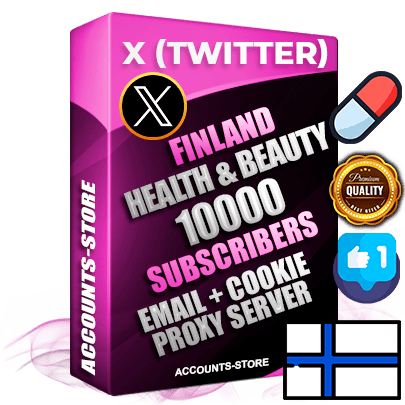 Professional Finnish PREMIUM X (Twitter) accounts of manual registration and farming for the HEALTH & BEAUTY niche with high trust history photos and tweets — fully themed and optimized for HEALTH & BEAUTY advertising and promotion — 10000 niche-related live active followers 2009–2014 registration year Verified Email (Included) + Cookie JSON for secure import and login to the account + User Agent + High-quality filling (Photo Header Posts). Fully ready for targeted campaigns and ad launches from any country. Perfectly hold ads without bans. Ideal for any earning schemes affiliate promotions and marketing projects. Quality unlimited IPv4 proxy server included. Professional Finnish PREMIUM X (Twitter) accounts of manual registration and farming for the HEALTH & BEAUTY niche with high trust history photos and tweets — fully themed and optimized for HEALTH & BEAUTY advertising and promotion — 10000 niche-related live active followers 2009–2014 registration year Verified Email (Included) + Cookie JSON for secure import and login to the account + User Agent + High-quality filling (Photo Header Posts). Fully ready for targeted campaigns and ad launches from any country. Perfectly hold ads without bans. Ideal for any earning schemes affiliate promotions and marketing projects. Quality unlimited IPv4 proxy server included.