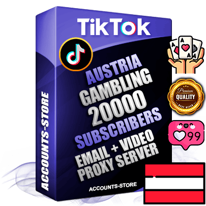 Professional Austrian PREMIUM TikTok accounts of manual registration and farming for the GAMBLING niche with high trust history profile photos and videos — fully themed and optimized for GAMBLING advertising and promotion — 20000 niche-related live active subscribers 2018–2022 registration years Verified Email (included) + Cookie JSON for secure import and login to the account + User Agent + high-quality content filling (profile photo banner and videos). Fully ready for targeted campaigns and ad launches from any country. Perfectly holds ads without bans. Ideal for any earning schemes affiliate promotions and marketing projects. Quality unlimited IPv4 proxy server included. Professional Austrian PREMIUM TikTok accounts of manual registration and farming for the GAMBLING niche with high trust history profile photos and videos — fully themed and optimized for GAMBLING advertising and promotion — 20000 niche-related live active subscribers 2018–2022 registration years Verified Email (included) + Cookie JSON for secure import and login to the account + User Agent + high-quality content filling (profile photo banner and videos). Fully ready for targeted campaigns and ad launches from any country. Perfectly holds ads without bans. Ideal for any earning schemes affiliate promotions and marketing projects. Quality unlimited IPv4 proxy server included.