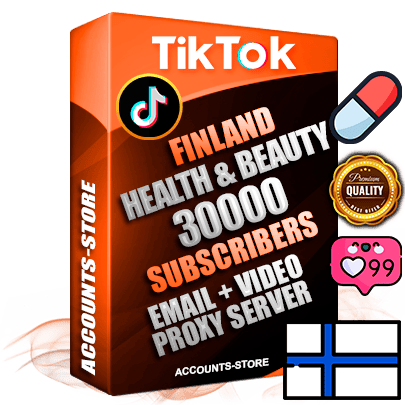 Professional Finnish PREMIUM TikTok accounts of manual registration and farming for the HEALTH & BEAUTY niche with high trust history profile photos and videos — fully themed and optimized for HEALTH & BEAUTY advertising and promotion — 30000 niche-related live active subscribers 2018–2022 registration years Verified Email (included) + Cookie JSON for secure import and login to the account + User Agent + high-quality content filling (profile photo banner and videos). Fully ready for targeted campaigns and ad launches from any country. Perfectly holds ads without bans. Ideal for any earning schemes affiliate promotions and marketing projects. Quality unlimited IPv4 proxy server included. Professional Finnish PREMIUM TikTok accounts of manual registration and farming for the HEALTH & BEAUTY niche with high trust history profile photos and videos — fully themed and optimized for HEALTH & BEAUTY advertising and promotion — 30000 niche-related live active subscribers 2018–2022 registration years Verified Email (included) + Cookie JSON for secure import and login to the account + User Agent + high-quality content filling (profile photo banner and videos). Fully ready for targeted campaigns and ad launches from any country. Perfectly holds ads without bans. Ideal for any earning schemes affiliate promotions and marketing projects. Quality unlimited IPv4 proxy server included.