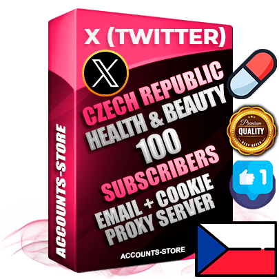Professional Czech PREMIUM X (Twitter) accounts of manual registration and farming for the HEALTH & BEAUTY niche with high trust history photos and tweets — fully themed and optimized for HEALTH & BEAUTY advertising and promotion — 100 niche-related live active followers 2009–2014 registration year Verified Email (Included) + Cookie JSON for secure import and login to the account + User Agent + High-quality filling (Photo Header Posts). Fully ready for targeted campaigns and ad launches from any country. Perfectly hold ads without bans. Ideal for any earning schemes affiliate promotions and marketing projects. Quality unlimited IPv4 proxy server included. Professional Czech PREMIUM X (Twitter) accounts of manual registration and farming for the HEALTH & BEAUTY niche with high trust history photos and tweets — fully themed and optimized for HEALTH & BEAUTY advertising and promotion — 100 niche-related live active followers 2009–2014 registration year Verified Email (Included) + Cookie JSON for secure import and login to the account + User Agent + High-quality filling (Photo Header Posts). Fully ready for targeted campaigns and ad launches from any country. Perfectly hold ads without bans. Ideal for any earning schemes affiliate promotions and marketing projects. Quality unlimited IPv4 proxy server included.