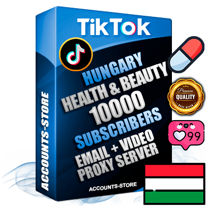 Professional Hungarian PREMIUM TikTok accounts of manual registration and farming for the HEALTH & BEAUTY niche with high trust history profile photos and videos — fully themed and optimized for HEALTH & BEAUTY advertising and promotion — 10000 niche-related live active subscribers 2018–2022 registration years Verified Email (included) + Cookie JSON for secure import and login to the account + User Agent + high-quality content filling (profile photo banner and videos). Fully ready for targeted campaigns and ad launches from any country. Perfectly holds ads without bans. Ideal for any earning schemes affiliate promotions and marketing projects. Quality unlimited IPv4 proxy server included. Professional Hungarian PREMIUM TikTok accounts of manual registration and farming for the HEALTH & BEAUTY niche with high trust history profile photos and videos — fully themed and optimized for HEALTH & BEAUTY advertising and promotion — 10000 niche-related live active subscribers 2018–2022 registration years Verified Email (included) + Cookie JSON for secure import and login to the account + User Agent + high-quality content filling (profile photo banner and videos). Fully ready for targeted campaigns and ad launches from any country. Perfectly holds ads without bans. Ideal for any earning schemes affiliate promotions and marketing projects. Quality unlimited IPv4 proxy server included.
