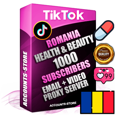 Professional Romanian PREMIUM TikTok accounts of manual registration and farming for the HEALTH & BEAUTY niche with high trust history profile photos and videos — fully themed and optimized for HEALTH & BEAUTY advertising and promotion — 1000 niche-related live active subscribers 2018–2022 registration years Verified Email (included) + Cookie JSON for secure import and login to the account + User Agent + high-quality content filling (profile photo banner and videos). Fully ready for targeted campaigns and ad launches from any country. Perfectly holds ads without bans. Ideal for any earning schemes affiliate promotions and marketing projects. Quality unlimited IPv4 proxy server included. Professional Romanian PREMIUM TikTok accounts of manual registration and farming for the HEALTH & BEAUTY niche with high trust history profile photos and videos — fully themed and optimized for HEALTH & BEAUTY advertising and promotion — 1000 niche-related live active subscribers 2018–2022 registration years Verified Email (included) + Cookie JSON for secure import and login to the account + User Agent + high-quality content filling (profile photo banner and videos). Fully ready for targeted campaigns and ad launches from any country. Perfectly holds ads without bans. Ideal for any earning schemes affiliate promotions and marketing projects. Quality unlimited IPv4 proxy server included.