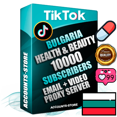 Professional Bulgarian PREMIUM TikTok accounts of manual registration and farming for the HEALTH & BEAUTY niche with high trust history profile photos and videos — fully themed and optimized for HEALTH & BEAUTY advertising and promotion — 10000 niche-related live active subscribers 2018–2022 registration years Verified Email (included) + Cookie JSON for secure import and login to the account + User Agent + high-quality content filling (profile photo banner and videos). Fully ready for targeted campaigns and ad launches from any country. Perfectly holds ads without bans. Ideal for any earning schemes affiliate promotions and marketing projects. Quality unlimited IPv4 proxy server included.