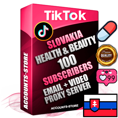 Professional Slovak PREMIUM TikTok accounts of manual registration and farming for the HEALTH & BEAUTY niche with high trust history profile photos and videos — fully themed and optimized for HEALTH & BEAUTY advertising and promotion — 100 niche-related live active subscribers 2018–2022 registration years Verified Email (included) + Cookie JSON for secure import and login to the account + User Agent + high-quality content filling (profile photo banner and videos). Fully ready for targeted campaigns and ad launches from any country. Perfectly holds ads without bans. Ideal for any earning schemes affiliate promotions and marketing projects. Quality unlimited IPv4 proxy server included. Professional Slovak PREMIUM TikTok accounts of manual registration and farming for the HEALTH & BEAUTY niche with high trust history profile photos and videos — fully themed and optimized for HEALTH & BEAUTY advertising and promotion — 100 niche-related live active subscribers 2018–2022 registration years Verified Email (included) + Cookie JSON for secure import and login to the account + User Agent + high-quality content filling (profile photo banner and videos). Fully ready for targeted campaigns and ad launches from any country. Perfectly holds ads without bans. Ideal for any earning schemes affiliate promotions and marketing projects. Quality unlimited IPv4 proxy server included.