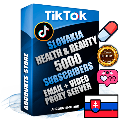 Professional Slovak PREMIUM TikTok accounts of manual registration and farming for the HEALTH & BEAUTY niche with high trust history profile photos and videos — fully themed and optimized for HEALTH & BEAUTY advertising and promotion — 5000 niche-related live active subscribers 2018–2022 registration years Verified Email (included) + Cookie JSON for secure import and login to the account + User Agent + high-quality content filling (profile photo banner and videos). Fully ready for targeted campaigns and ad launches from any country. Perfectly holds ads without bans. Ideal for any earning schemes affiliate promotions and marketing projects. Quality unlimited IPv4 proxy server included. Professional Slovak PREMIUM TikTok accounts of manual registration and farming for the HEALTH & BEAUTY niche with high trust history profile photos and videos — fully themed and optimized for HEALTH & BEAUTY advertising and promotion — 5000 niche-related live active subscribers 2018–2022 registration years Verified Email (included) + Cookie JSON for secure import and login to the account + User Agent + high-quality content filling (profile photo banner and videos). Fully ready for targeted campaigns and ad launches from any country. Perfectly holds ads without bans. Ideal for any earning schemes affiliate promotions and marketing projects. Quality unlimited IPv4 proxy server included.