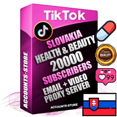 Professional Slovak PREMIUM TikTok accounts of manual registration and farming for the HEALTH & BEAUTY niche with high trust history profile photos and videos — fully themed and optimized for HEALTH & BEAUTY advertising and promotion — 20000 niche-related live active subscribers 2018–2022 registration years Verified Email (included) + Cookie JSON for secure import and login to the account + User Agent + high-quality content filling (profile photo banner and videos). Fully ready for targeted campaigns and ad launches from any country. Perfectly holds ads without bans. Ideal for any earning schemes affiliate promotions and marketing projects. Quality unlimited IPv4 proxy server included. Professional Slovak PREMIUM TikTok accounts of manual registration and farming for the HEALTH & BEAUTY niche with high trust history profile photos and videos — fully themed and optimized for HEALTH & BEAUTY advertising and promotion — 20000 niche-related live active subscribers 2018–2022 registration years Verified Email (included) + Cookie JSON for secure import and login to the account + User Agent + high-quality content filling (profile photo banner and videos). Fully ready for targeted campaigns and ad launches from any country. Perfectly holds ads without bans. Ideal for any earning schemes affiliate promotions and marketing projects. Quality unlimited IPv4 proxy server included.