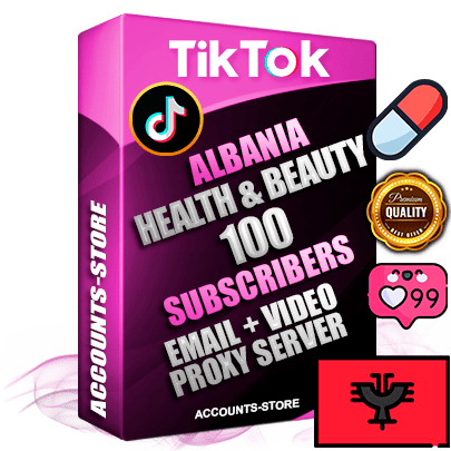 Professional Albanian PREMIUM TikTok accounts of manual registration and farming for the HEALTH & BEAUTY niche with high trust history profile photos and videos — fully themed and optimized for HEALTH & BEAUTY advertising and promotion — 100 niche-related live active subscribers 2018–2022 registration years Verified Email (included) + Cookie JSON for secure import and login to the account + User Agent + high-quality content filling (profile photo banner and videos). Fully ready for targeted campaigns and ad launches from any country. Perfectly holds ads without bans. Ideal for any earning schemes affiliate promotions and marketing projects. Quality unlimited IPv4 proxy server included.