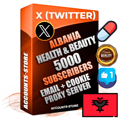 Professional Albanian PREMIUM X (Twitter) accounts of manual registration and farming for the HEALTH & BEAUTY niche with high trust history photos and tweets — fully themed and optimized for HEALTH & BEAUTY advertising and promotion — 5000 niche-related live active followers 2009–2014 registration year Verified Email (Included) + Cookie JSON for secure import and login to the account + User Agent + High-quality filling (Photo Header Posts). Fully ready for targeted campaigns and ad launches from any country. Perfectly hold ads without bans. Ideal for any earning schemes affiliate promotions and marketing projects. Quality unlimited IPv4 proxy server included. Professional Albanian PREMIUM X (Twitter) accounts of manual registration and farming for the HEALTH & BEAUTY niche with high trust history photos and tweets — fully themed and optimized for HEALTH & BEAUTY advertising and promotion — 5000 niche-related live active followers 2009–2014 registration year Verified Email (Included) + Cookie JSON for secure import and login to the account + User Agent + High-quality filling (Photo Header Posts). Fully ready for targeted campaigns and ad launches from any country. Perfectly hold ads without bans. Ideal for any earning schemes affiliate promotions and marketing projects. Quality unlimited IPv4 proxy server included.
