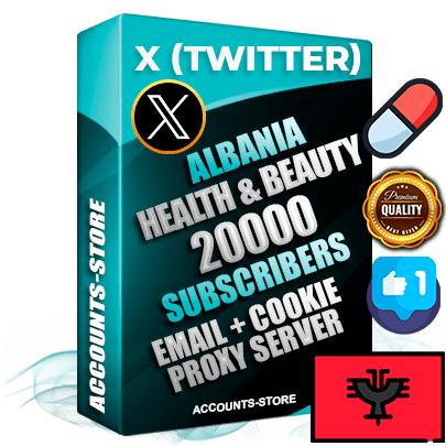 Professional Albanian PREMIUM X (Twitter) accounts of manual registration and farming for the HEALTH & BEAUTY niche with high trust history photos and tweets — fully themed and optimized for HEALTH & BEAUTY advertising and promotion — 20000 niche-related live active followers 2009–2014 registration year Verified Email (Included) + Cookie JSON for secure import and login to the account + User Agent + High-quality filling (Photo Header Posts). Fully ready for targeted campaigns and ad launches from any country. Perfectly hold ads without bans. Ideal for any earning schemes affiliate promotions and marketing projects. Quality unlimited IPv4 proxy server included.