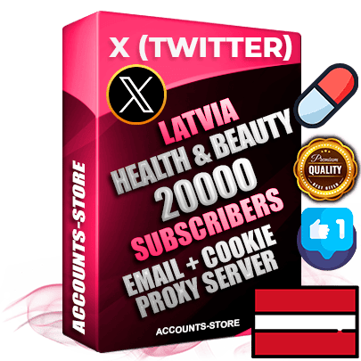 Professional Latvian PREMIUM X (Twitter) accounts of manual registration and farming for the HEALTH & BEAUTY niche with high trust history photos and tweets — fully themed and optimized for HEALTH & BEAUTY advertising and promotion — 20000 niche-related live active followers 2009–2014 registration year Verified Email (Included) + Cookie JSON for secure import and login to the account + User Agent + High-quality filling (Photo Header Posts). Fully ready for targeted campaigns and ad launches from any country. Perfectly hold ads without bans. Ideal for any earning schemes affiliate promotions and marketing projects. Quality unlimited IPv4 proxy server included. Professional Latvian PREMIUM X (Twitter) accounts of manual registration and farming for the HEALTH & BEAUTY niche with high trust history photos and tweets — fully themed and optimized for HEALTH & BEAUTY advertising and promotion — 20000 niche-related live active followers 2009–2014 registration year Verified Email (Included) + Cookie JSON for secure import and login to the account + User Agent + High-quality filling (Photo Header Posts). Fully ready for targeted campaigns and ad launches from any country. Perfectly hold ads without bans. Ideal for any earning schemes affiliate promotions and marketing projects. Quality unlimited IPv4 proxy server included.