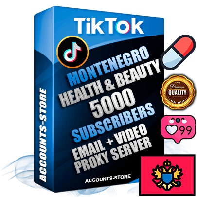 Professional Montenegrin PREMIUM TikTok accounts of manual registration and farming for the HEALTH & BEAUTY niche with high trust history profile photos and videos — fully themed and optimized for HEALTH & BEAUTY advertising and promotion — 5000 niche-related live active subscribers 2018–2022 registration years Verified Email (included) + Cookie JSON for secure import and login to the account + User Agent + high-quality content filling (profile photo banner and videos). Fully ready for targeted campaigns and ad launches from any country. Perfectly holds ads without bans. Ideal for any earning schemes affiliate promotions and marketing projects. Quality unlimited IPv4 proxy server included. Professional Montenegrin PREMIUM TikTok accounts of manual registration and farming for the HEALTH & BEAUTY niche with high trust history profile photos and videos — fully themed and optimized for HEALTH & BEAUTY advertising and promotion — 5000 niche-related live active subscribers 2018–2022 registration years Verified Email (included) + Cookie JSON for secure import and login to the account + User Agent + high-quality content filling (profile photo banner and videos). Fully ready for targeted campaigns and ad launches from any country. Perfectly holds ads without bans. Ideal for any earning schemes affiliate promotions and marketing projects. Quality unlimited IPv4 proxy server included.