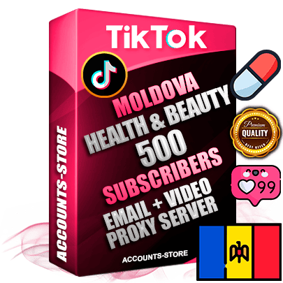 Professional Moldovan PREMIUM TikTok accounts of manual registration and farming for the HEALTH & BEAUTY niche with high trust history profile photos and videos — fully themed and optimized for HEALTH & BEAUTY advertising and promotion — 500 niche-related live active subscribers 2018–2022 registration years Verified Email (included) + Cookie JSON for secure import and login to the account + User Agent + high-quality content filling (profile photo banner and videos). Fully ready for targeted campaigns and ad launches from any country. Perfectly holds ads without bans. Ideal for any earning schemes affiliate promotions and marketing projects. Quality unlimited IPv4 proxy server included.