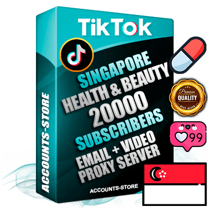 Professional Singapore PREMIUM TikTok accounts of manual registration and farming for the HEALTH & BEAUTY niche with high trust history profile photos and videos — fully themed and optimized for HEALTH & BEAUTY advertising and promotion — 20000 niche-related live active subscribers 2018–2022 registration years Verified Email (included) + Cookie JSON for secure import and login to the account + User Agent + high-quality content filling (profile photo banner and videos). Fully ready for targeted campaigns and ad launches from any country. Perfectly holds ads without bans. Ideal for any earning schemes affiliate promotions and marketing projects. Quality unlimited IPv4 proxy server included. Professional Singapore PREMIUM TikTok accounts of manual registration and farming for the HEALTH & BEAUTY niche with high trust history profile photos and videos — fully themed and optimized for HEALTH & BEAUTY advertising and promotion — 20000 niche-related live active subscribers 2018–2022 registration years Verified Email (included) + Cookie JSON for secure import and login to the account + User Agent + high-quality content filling (profile photo banner and videos). Fully ready for targeted campaigns and ad launches from any country. Perfectly holds ads without bans. Ideal for any earning schemes affiliate promotions and marketing projects. Quality unlimited IPv4 proxy server included.