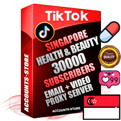 Professional Singapore PREMIUM TikTok accounts of manual registration and farming for the HEALTH & BEAUTY niche with high trust history profile photos and videos — fully themed and optimized for HEALTH & BEAUTY advertising and promotion — 30000 niche-related live active subscribers 2018–2022 registration years Verified Email (included) + Cookie JSON for secure import and login to the account + User Agent + high-quality content filling (profile photo banner and videos). Fully ready for targeted campaigns and ad launches from any country. Perfectly holds ads without bans. Ideal for any earning schemes affiliate promotions and marketing projects. Quality unlimited IPv4 proxy server included. Professional Singapore PREMIUM TikTok accounts of manual registration and farming for the HEALTH & BEAUTY niche with high trust history profile photos and videos — fully themed and optimized for HEALTH & BEAUTY advertising and promotion — 30000 niche-related live active subscribers 2018–2022 registration years Verified Email (included) + Cookie JSON for secure import and login to the account + User Agent + high-quality content filling (profile photo banner and videos). Fully ready for targeted campaigns and ad launches from any country. Perfectly holds ads without bans. Ideal for any earning schemes affiliate promotions and marketing projects. Quality unlimited IPv4 proxy server included.