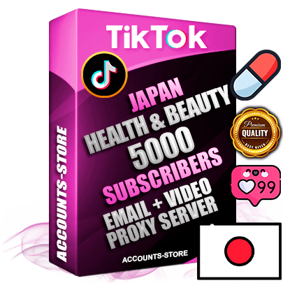 Professional Japanese PREMIUM TikTok accounts of manual registration and farming for the HEALTH & BEAUTY niche with high trust history profile photos and videos — fully themed and optimized for HEALTH & BEAUTY advertising and promotion — 5000 niche-related live active subscribers 2018–2022 registration years Verified Email (included) + Cookie JSON for secure import and login to the account + User Agent + high-quality content filling (profile photo banner and videos). Fully ready for targeted campaigns and ad launches from any country. Perfectly holds ads without bans. Ideal for any earning schemes affiliate promotions and marketing projects. Quality unlimited IPv4 proxy server included. Professional Japanese PREMIUM TikTok accounts of manual registration and farming for the HEALTH & BEAUTY niche with high trust history profile photos and videos — fully themed and optimized for HEALTH & BEAUTY advertising and promotion — 5000 niche-related live active subscribers 2018–2022 registration years Verified Email (included) + Cookie JSON for secure import and login to the account + User Agent + high-quality content filling (profile photo banner and videos). Fully ready for targeted campaigns and ad launches from any country. Perfectly holds ads without bans. Ideal for any earning schemes affiliate promotions and marketing projects. Quality unlimited IPv4 proxy server included.