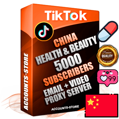 Professional Chinese PREMIUM TikTok accounts of manual registration and farming for the HEALTH & BEAUTY niche with high trust history profile photos and videos — fully themed and optimized for HEALTH & BEAUTY advertising and promotion — 5000 niche-related live active subscribers 2018–2022 registration years Verified Email (included) + Cookie JSON for secure import and login to the account + User Agent + high-quality content filling (profile photo banner and videos). Fully ready for targeted campaigns and ad launches from any country. Perfectly holds ads without bans. Ideal for any earning schemes affiliate promotions and marketing projects. Quality unlimited IPv4 proxy server included.