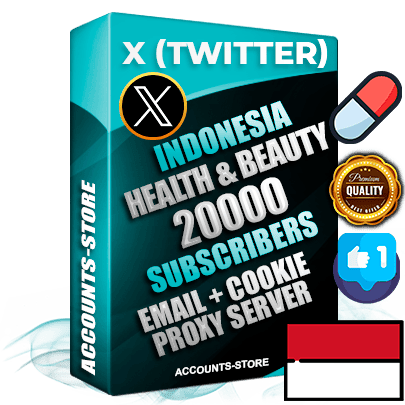 Professional Indonesian PREMIUM X (Twitter) accounts of manual registration and farming for the HEALTH & BEAUTY niche with high trust history photos and tweets — fully themed and optimized for HEALTH & BEAUTY advertising and promotion — 20000 niche-related live active followers 2009–2014 registration year Verified Email (Included) + Cookie JSON for secure import and login to the account + User Agent + High-quality filling (Photo Header Posts). Fully ready for targeted campaigns and ad launches from any country. Perfectly hold ads without bans. Ideal for any earning schemes affiliate promotions and marketing projects. Quality unlimited IPv4 proxy server included. Professional Indonesian PREMIUM X (Twitter) accounts of manual registration and farming for the HEALTH & BEAUTY niche with high trust history photos and tweets — fully themed and optimized for HEALTH & BEAUTY advertising and promotion — 20000 niche-related live active followers 2009–2014 registration year Verified Email (Included) + Cookie JSON for secure import and login to the account + User Agent + High-quality filling (Photo Header Posts). Fully ready for targeted campaigns and ad launches from any country. Perfectly hold ads without bans. Ideal for any earning schemes affiliate promotions and marketing projects. Quality unlimited IPv4 proxy server included.