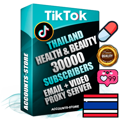 Professional Thai PREMIUM TikTok accounts of manual registration and farming for the HEALTH & BEAUTY niche with high trust history profile photos and videos — fully themed and optimized for HEALTH & BEAUTY advertising and promotion — 30000 niche-related live active subscribers 2018–2022 registration years Verified Email (included) + Cookie JSON for secure import and login to the account + User Agent + high-quality content filling (profile photo banner and videos). Fully ready for targeted campaigns and ad launches from any country. Perfectly holds ads without bans. Ideal for any earning schemes affiliate promotions and marketing projects. Quality unlimited IPv4 proxy server included.